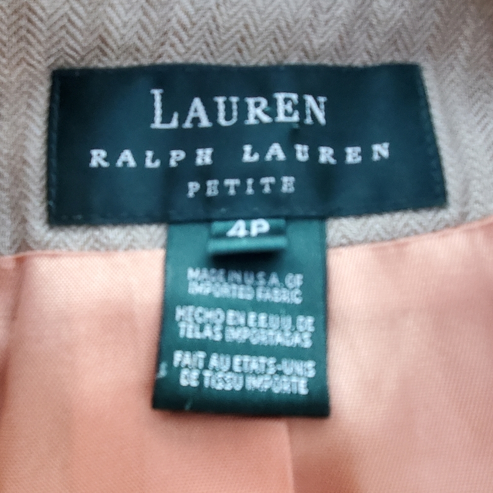 Lauren Ralpth Lauren Women's Blazer Size 4 Petite - Picture 2 of 11